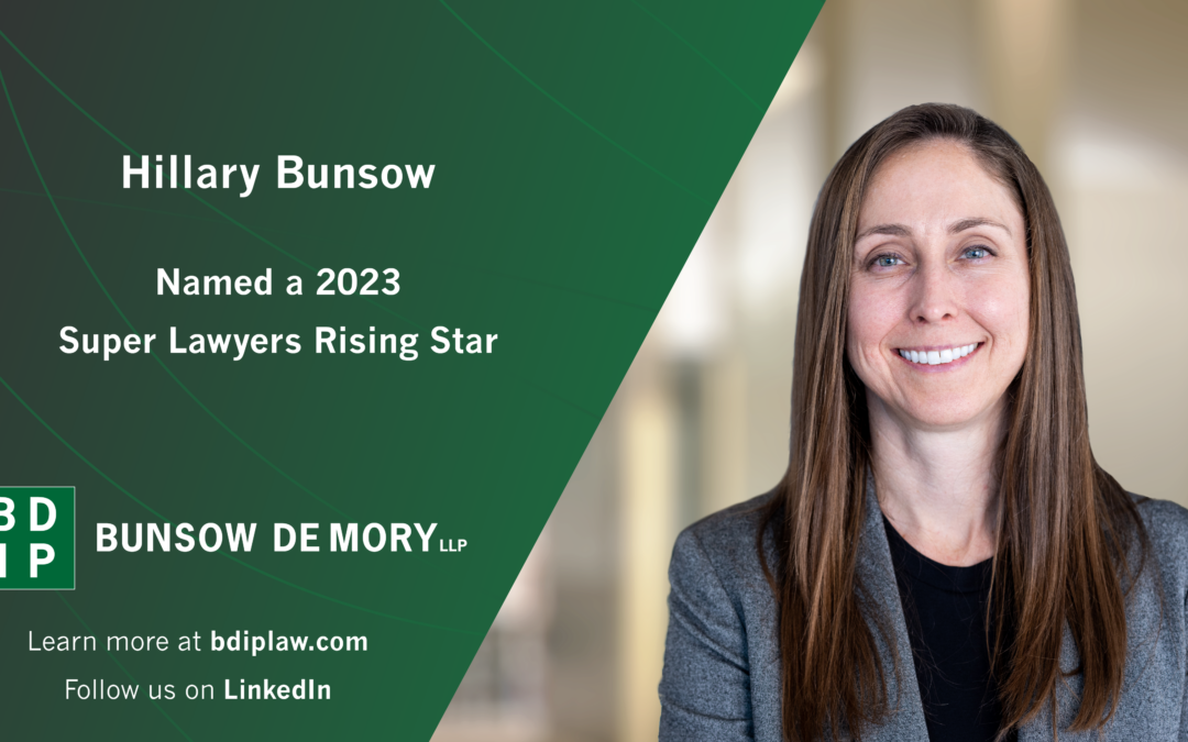 Hillary Bunsow Named a 2023 Super Lawyers Rising Star