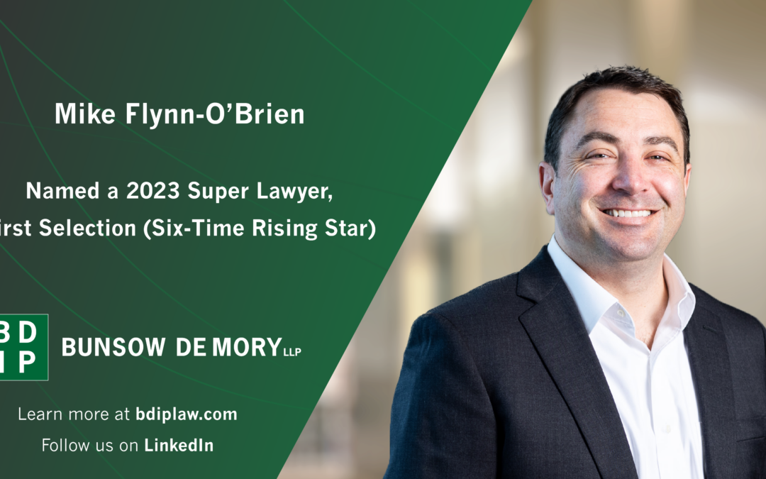 Michael Flynn-O’Brien Named 2023 Northern California Super Lawyer