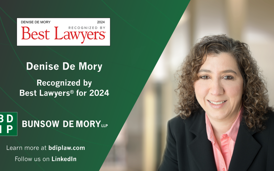 Denise De Mory Recognized by Best Lawyers for 2024
