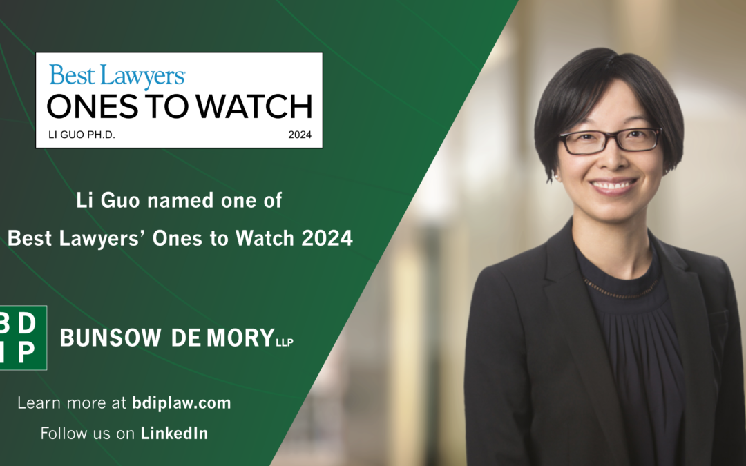 Li Guo Named One of Best Lawyers’ Ones to Watch 2024